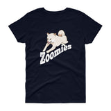 Zoomies - Cream Shiba - Women's short sleeve t-shirt
