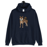 Sesame Shiba Hooded Sweatshirt