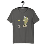 No Fetch Black & Tan Shiba - Ukiyoe - Short-Sleeve Unisex T-Shirt