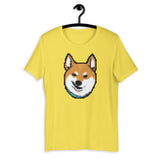 8 Bit Red Shiba - Short-Sleeve Unisex T-Shirt