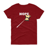 Nope - Black & Tan - Women's short sleeve t-shirt