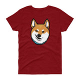 8 Bit Shiba - Women's short sleeve t-shirt