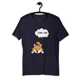 Escape Plan - Red Shiba - Short-Sleeve Unisex T-Shirt