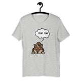 Escape Plan - Sesame Shiba - Short-Sleeve Unisex T-Shirt