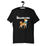 The Walking Shed - Red Shiba - Short-Sleeve Unisex T-Shirt