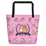 Stubborn Shiba - Beach / Shopping Tote - Stubborn Shiba Co