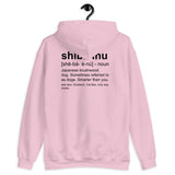 Reverse Shiba Inu Definition - Unisex Hoodie