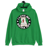 I LOVE MY CREAM SHIBA INU - Hooded Sweatshirt