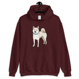 Shiba Inu Shirt - Cream Shiba Hooded Sweatshirt