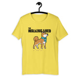 The Walking Shed - Red Shiba - Short-Sleeve Unisex T-Shirt