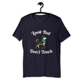 Look But Don't Touch - Blcak & Tan Shiba - Short-Sleeve Unisex T-Shirt