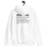 Reverse Shiba Inu Definition - Unisex Hoodie