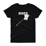 Nope - Cream Shiba - Women's short sleeve t-shirt
