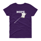 Nope - Cream Shiba - Women's short sleeve t-shirt