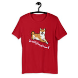 God Created a Red Shiba Inu to Show off - Short-Sleeve Unisex T-Shirt