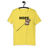 Nope - Sesame Shiba - Short-Sleeve Unisex T-Shirt