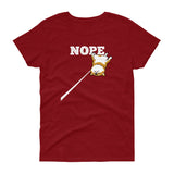 Nope - Red Shiba - Women's short sleeve t-shirt