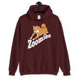 Zoomies!! Red Shiba - Hooded Sweatshirt
