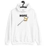 Red Shiba Nope - Hooded Sweatshirt