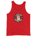 I love my Red Shiba Inu - Unisex  Tank Top - Stubborn Shiba Co