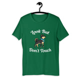 Look But Don't Touch - Blcak & Tan Shiba - Short-Sleeve Unisex T-Shirt