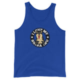 I love my Black and Tan Shiba Inu - Unisex  Tank Top - Stubborn Shiba Co