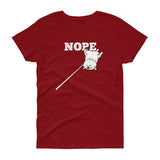 Nope - Cream Shiba - Women's short sleeve t-shirt