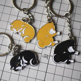 Sleeping Shiba Inu - Key Chain - Stubborn Shiba Co